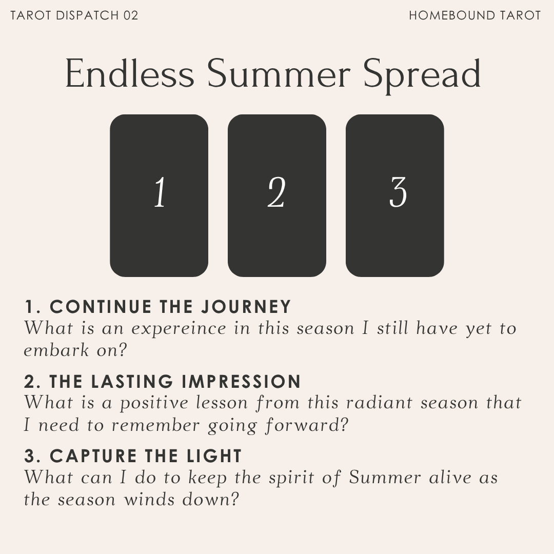 Endless Summer Tarot Spread