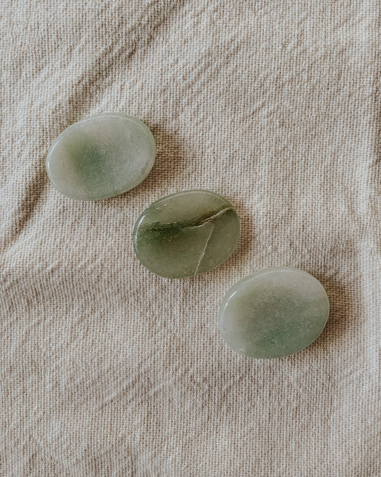 Load image into Gallery viewer, Worry Stone | Green Aventurine
