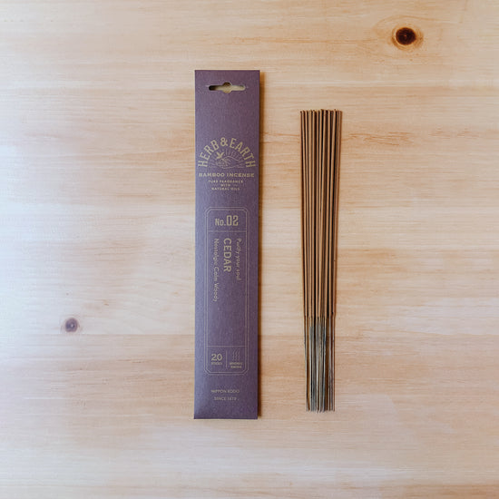 Cedar - Bamboo Incense Sticks
