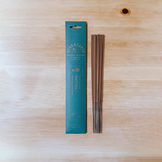 Matcha - Bamboo Incense Sticks