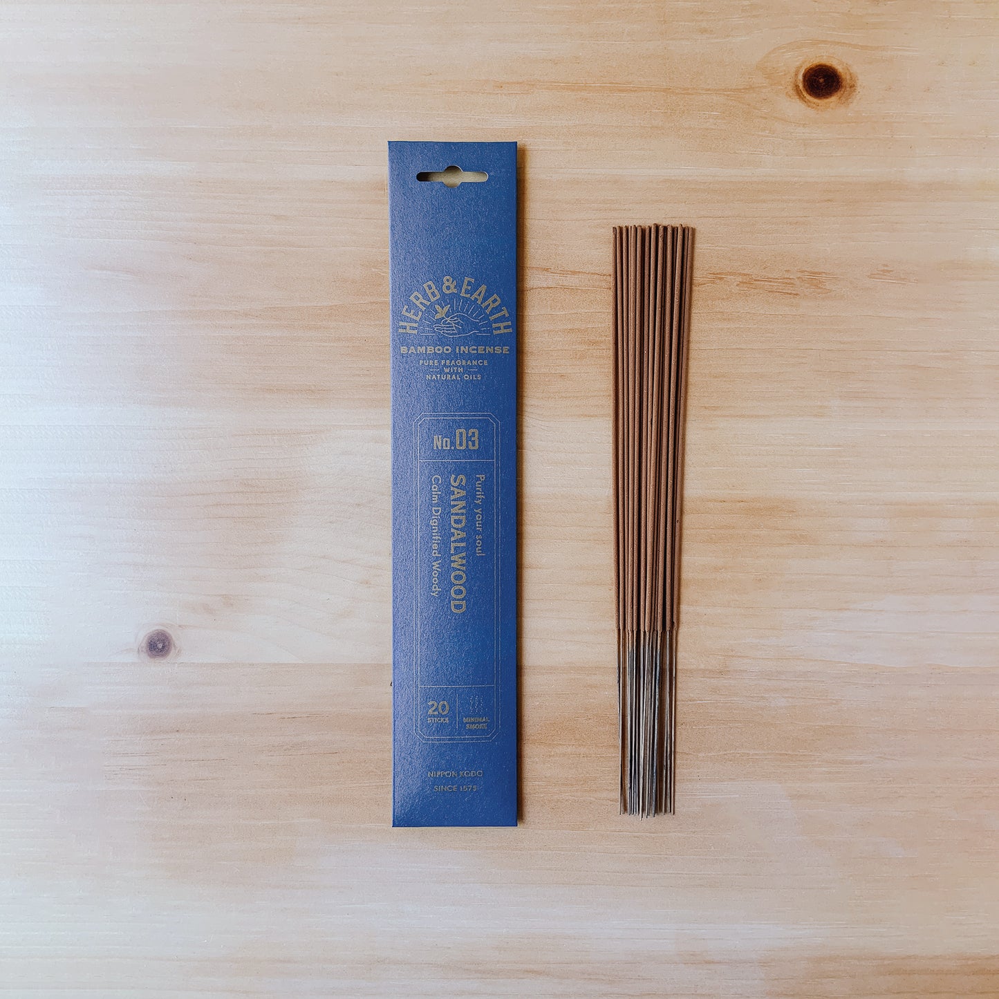 Sandalwood - Bamboo Incense Sticks